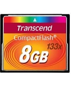 MEMORY COMPACT FLASH 8GB/133X TS8GCF133 TRANSCEND