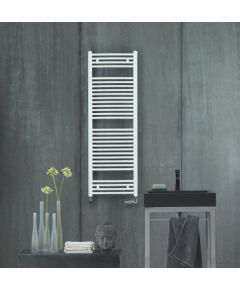 Zehnder dvieļu žāvētājs Virando Bow, 786x494 mm, S039, Traffic Black Matt