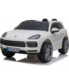 Porsche Cayenne S Autko na akumulator dla dzieci Lakier Biały