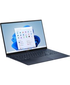 ASUS Zenbook 15 OLED UM3504DA-NX164W Ryzen 7 7735U 15.6" 2.8K OLED 120Hz 400nits Glossy 32GB LPDDR5 SSD1TB Radeon Graphics WLAN+BT Cam 67WHrs Win11 Ponder Blue