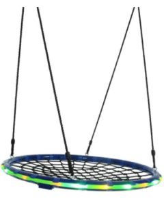 Šūpoles ar LED “Stārķa ligzda”, 100 cm