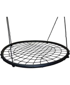 Šūpoles “Stārķa Ligzda” 120 cm, melnas