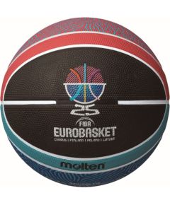 Basketball ball training MOLTEN B7G2000-E5Z FIBA rubber size 7 Eurobasket 2025