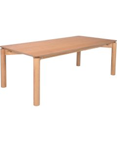 Coffee table GARDENIA 120x60xH45cm, oak