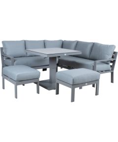 Garden furniture set RIO 4-parts, greyish beige