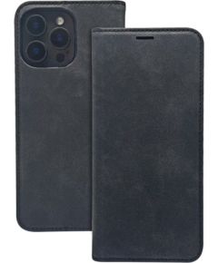 iLike Samsung  Galaxy A35 5G Smart Suede case Black