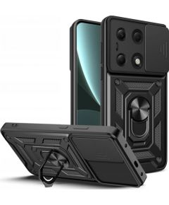 Tech-Protect -  Tech-Protect CamShield Pro Case for Xiaomi Redmi Note 13 Pro 4G / LTE / Poco M6 Pro 4G / LTE - Black
