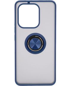 iLike Xiaomi  Redmi Note 13 4G Hybrid Case With Ring Dark Blue