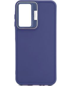iLike Samsung  Galaxy A35 Hybrid case With Camera Stand Blue