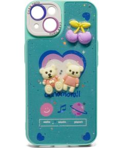 iLike Samsung  Galaxy A54 EPOXY CARTOON COVER Blue