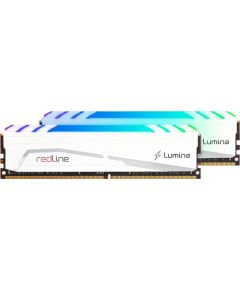 Mushkin 32 GB DDR4-3200 Kit, memory (white, MLB4C320EJJP16GX2, Redline Lumina White, XMP)