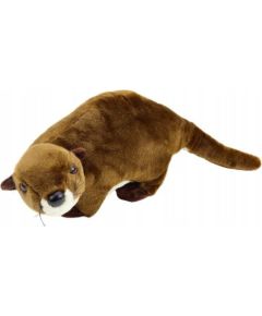 Leantoys Pluszowa Maskotka Przytulanka Wydra Brązowa 37cm