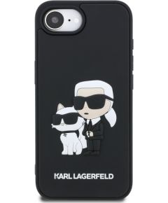 Karl Lagerfeld 3D Rubber Karl and Choupette Case Чехол для Apple iPhone 16e