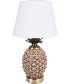 Galda lampa ANANAS H45cm, brūns