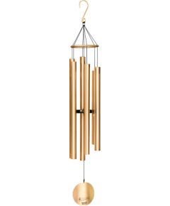 Vēja zvans NATURE'S MELODY, H116cm, zelts