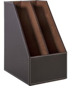 Держатель для папок WALTER 18x27xH34см, тёмно-коричневый