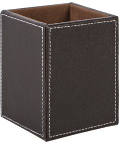 Держатель для ручек WALTER 9x9xH11,5см, тёмно-коричневая