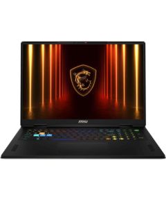 Notebook MSI Vector A18 HX A9WHG CPU  Ryzen 9 9955HX 2500 MHz 18" 2560x1600 RAM 32GB DDR5 5600 MHz SSD 1TB NVIDIA GeForce RTX 5070 Ti 12GB ENG Card Reader SD Express Windows 11 Home Grey 3.6 kg VECTORA18HXA9WHG-017NL