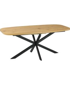 Dining table RAMONA 180/220x90xH75cm, light wood
