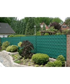 Žoga lamile MIKKO Economy 4,75x3500cm RAL6005, zaļa + 28 gab. turētāji