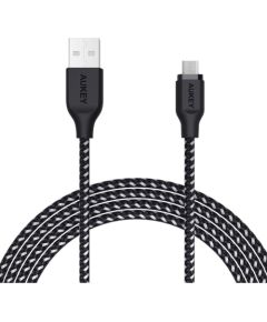 AUKEY CABLE USB-A - MICROUSB 2.0, QC 12W, 2M