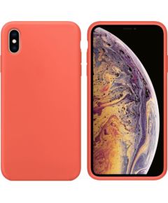 Evelatus Apple  iPhone Xs Soft Premium Soft Touch Silicone Case Nectarine