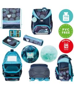 Skolnieka komplekts Herlitz satchel UltraLight Plus Flower Owl
