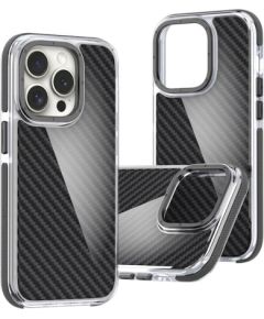 Mocco Acrylic Carbon Back Case Aizsargapvalks priekš Samsung Galaxy S25 Edge