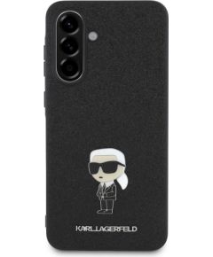Karl Lagerfeld Fixed Glitter Ikonik Logo Metal Pin Case Чехол для Samsung Galaxy A36 5G