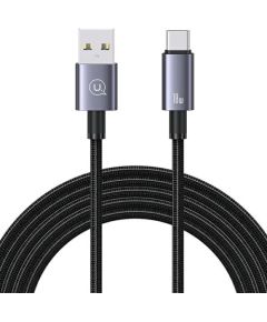 USAMS Kabel USB na USB-C 3A 2m Fast Charging stalowy|tarnish SJ666USB01 (US-SJ666)