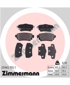 Zimmermann Bremžu kluči 25965.155.1