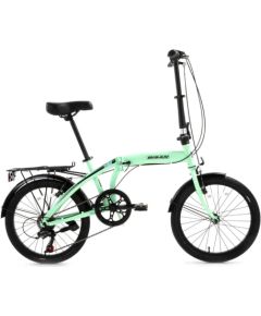 Saliekamais velosipēds Bisan 20 Twin S g.zaļš