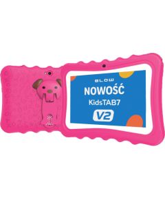 Tablet KidsTAB7 V2 BLOW 4/32GB różowe etui 2MP