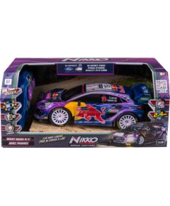 NIKKO RC Automašīna Night Mode - M-Sport Ford Puma Hybrid Rally1 #19 Loeb, mērogs 1:18