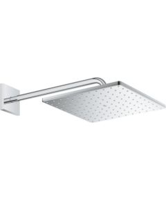 Grohe dušas galva ar turētāju Rainshower 310 Cube Mono, no sienas, hroms