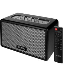 Speaker SVEN HA-950, black, MDF, PU leather (60W, Bluetooth, USB, Micro SD, Remote)