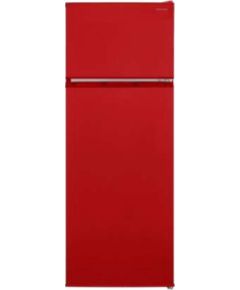 SHARP SJ-FTB01ITXRE-EU ledusskapis ar saldētavu 145cm sarkans