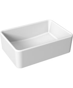 Jika izlietne Cubito Pure, 500x350 mm, h=150 mm, uz virsmas, balta
