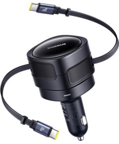 Baseus Enjoyment Max 2x USB-C кабелями Автомобильное зарядное устройство 60W