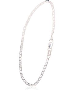 Серебряная цепочка Марина 2 мм, алмазная обработка граней #2400088-bracelet, Серебро 925°, длина: 19 см, 2 гр.