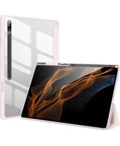 Dux Ducis Samsung  Galaxy Tab S8 Ultra with Stylus Holder Smart Case Pink