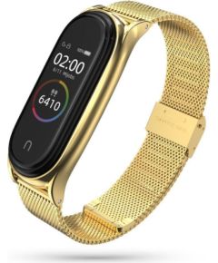 Tech-Protect   Tech-Protect MilaneseBand strap for Xiaomi Mi Smart Band 7 / 7 NFC - gold