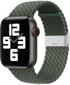 iLike   Watch 38/40/41mm Braided Fabric Strap Green