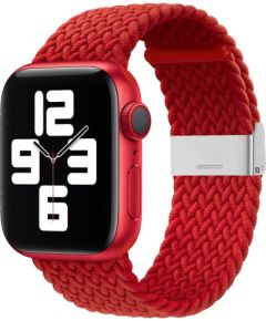 iLike Apple  Watch 38/40/41mm Braided Fabric Strap Red