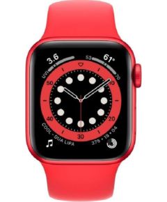 Apple   Watch Series 6 GPS 40 mm Red Aluminum Case Red