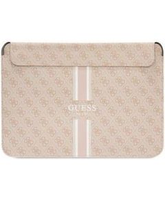 Guess   PU 4G Printed Stripes Computer Sleeve 16 Pink