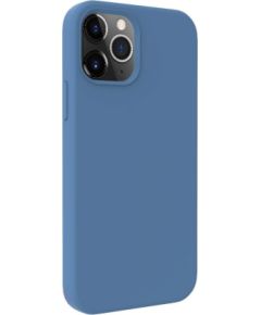 Evelatus Apple  iPhone 12 / 12 Pro Premium Magsafe Soft Touch Silicone Case Navy Blue