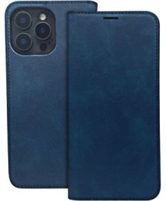 iLike Samsung  Galaxy A14 4G / A14 5G Smart Suede case Navy Blue