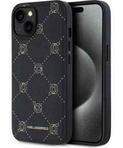 Karl Lagerfeld Apple  Karl Lagerfeld PU Karl Heads Pattern MagSafe Case for iPhone 14 Black