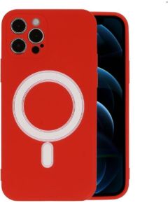 iLike Apple  iPhone 12 Pro silicone case magcase Red